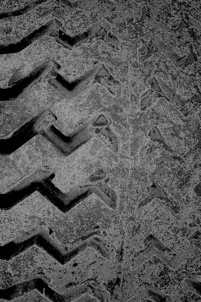 Car tire close-up texture background - Photo, Image