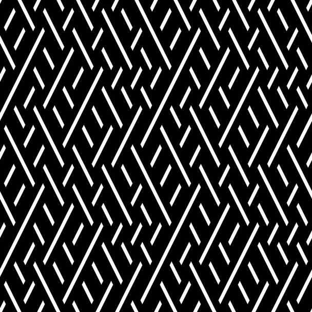 Motif sans couture avec segments blancs obliques - Vecteur, image