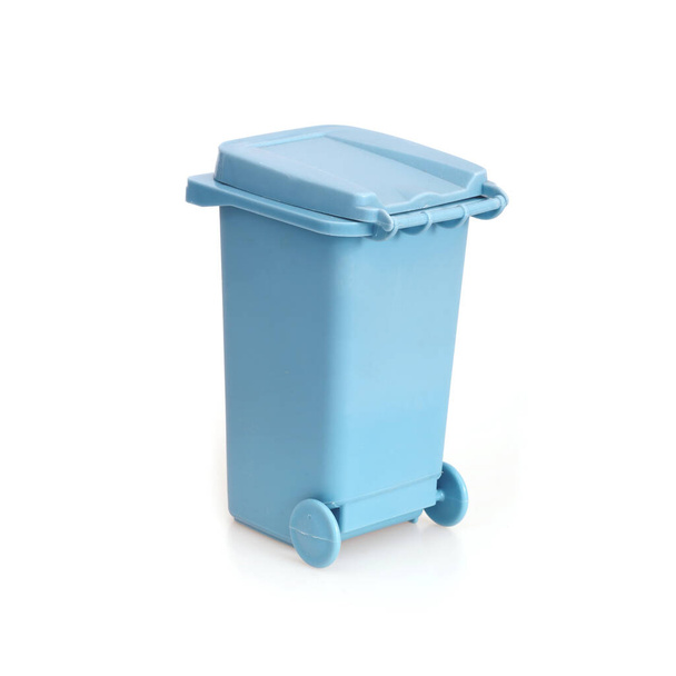 Separate waste bin isolated on white background - Photo, Image