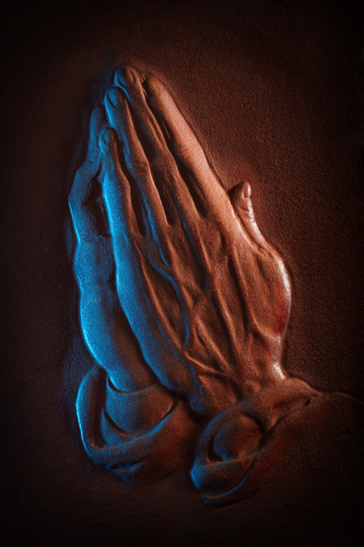 imádkozó kezek - Fotó, kép