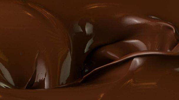 Pouring of delicious dark chocolate - Foto, immagini