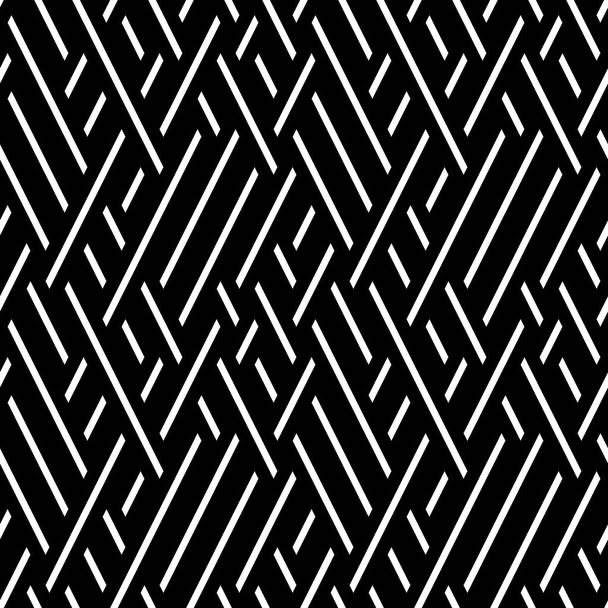 Motif sans couture avec segments blancs obliques - Vecteur, image