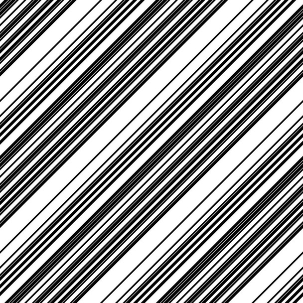 naadloos patroon met schuine zwarte lijnen - Vector, afbeelding