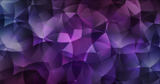 4К петля темно-фиолетовый образец видео с абстрактными формами. - Кадры, видео