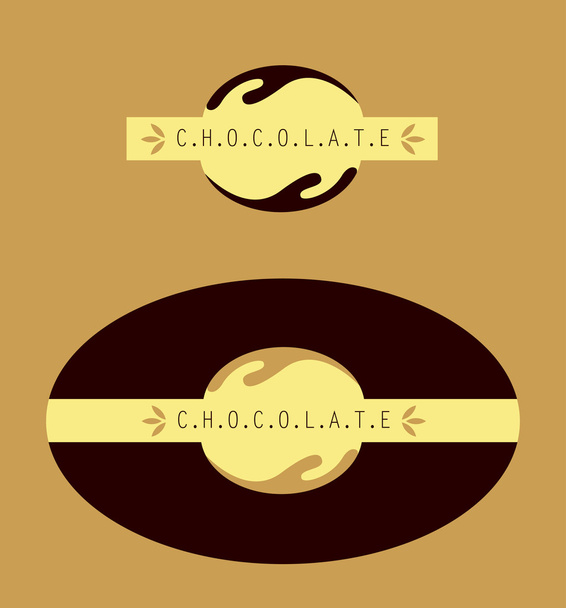 Chocolate sign - Vector, Image