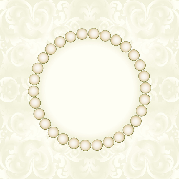 pearl frame - Vector, Image