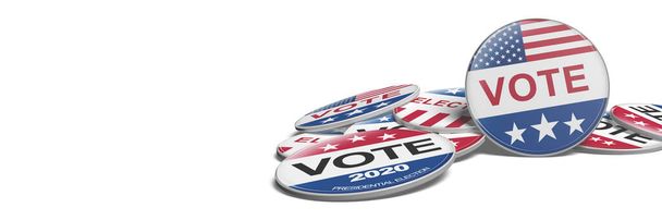 Ημέρα εκλογών στις Ηνωμένες Πολιτείες 2020 Concept - Φωτογραφία, εικόνα