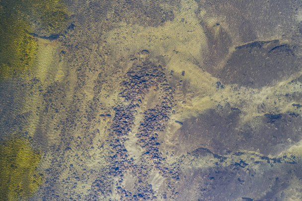 Река, пострадавшая от сильной засухи в регионе Австралии - Фото, изображение