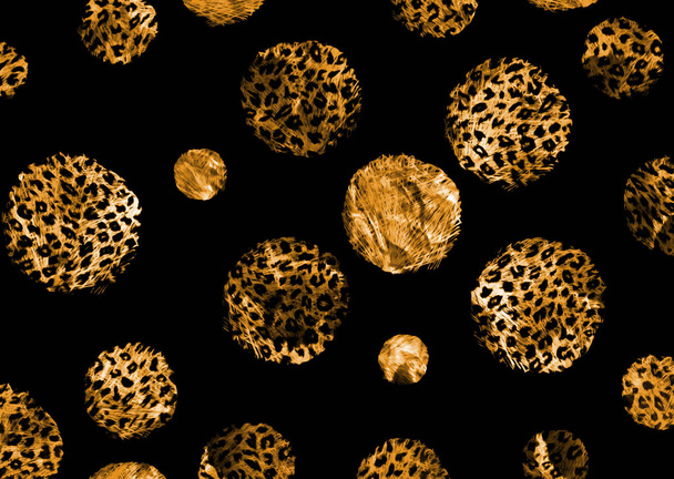 abstract exotic leopard skin texture - Photo, Image