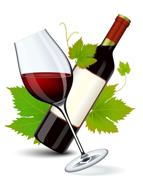 Вино - Вектор,изображение