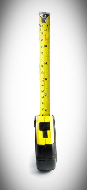 A Centimeter Tape Measure On White Background Stock Photo, Picture and  Royalty Free Image. Image 12385343.