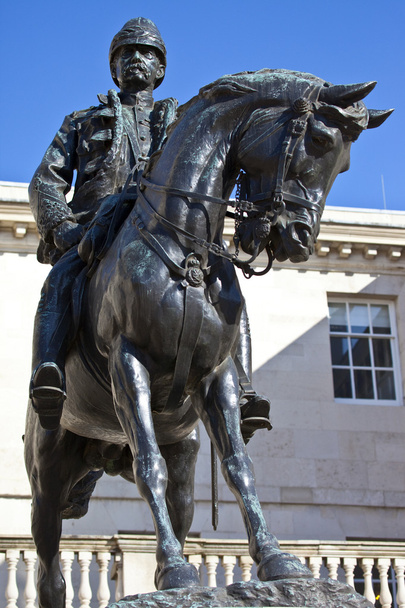 Statue of Field Marshall Frederick Sleigh Roberts in London - Foto, Imagem