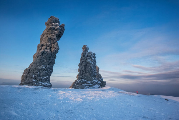 Sääasemia Manpupunerin tasangolla, Komin tasavalta, Venäjä - Valokuva, kuva