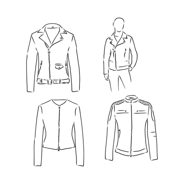 Trenchcoat-Ikone Mode Kleidungsstück Symbol. Technische Zeichnung von Kleidungsstücken für Design, Logo, Werbebanner. - Vektor, Bild