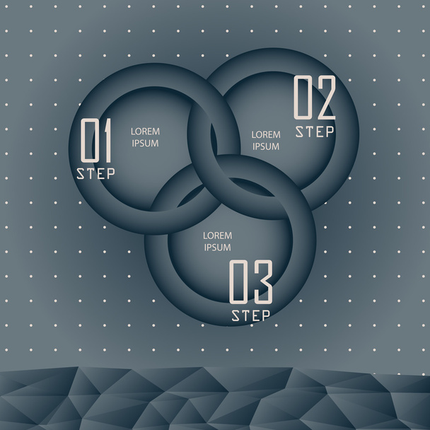 Circle  style options banner - Διάνυσμα, εικόνα