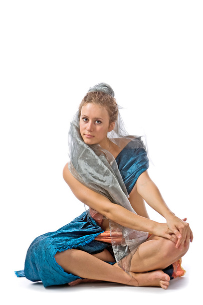 Дівчина в стилізовані Східні плаття - Фото, зображення