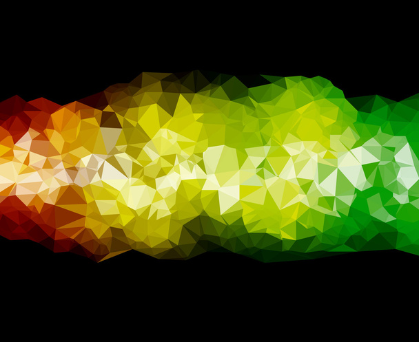背景抽象的な三角形ジオメトリ パターン色線スペクトル - ベクター画像