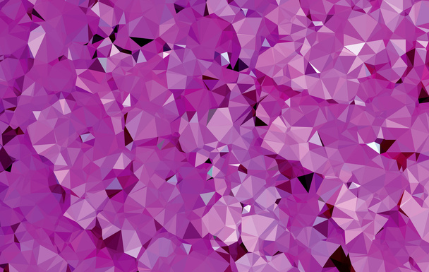 抽象的な紫色の三角形のジオメトリの背景パターン - ベクター画像