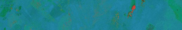 ブラックダーティアート装飾。Azure Inkダーティテンプレート。ブルーアクエレル画像。ヴィンテージイラスト。グリーン・タイ・ダイ・バナー。オレンジ水彩テクスチャ。オレンジアクリルテクスチャ。手描き要素. - 写真・画像