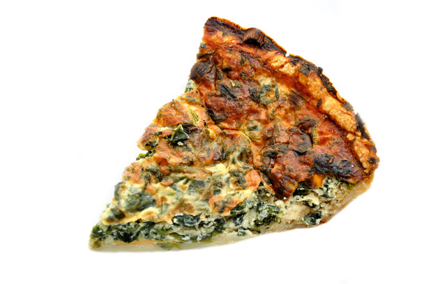 Spinach and Egg Quiche - Photo, Image