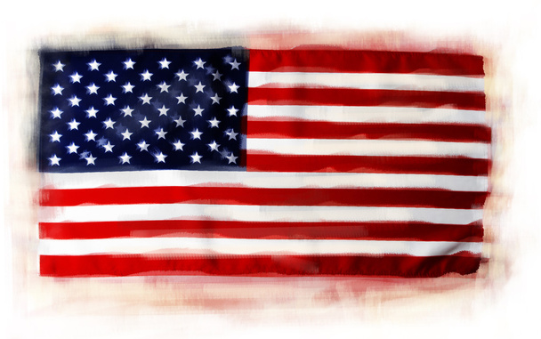 Αμερικανική σημαία - Φωτογραφία, εικόνα