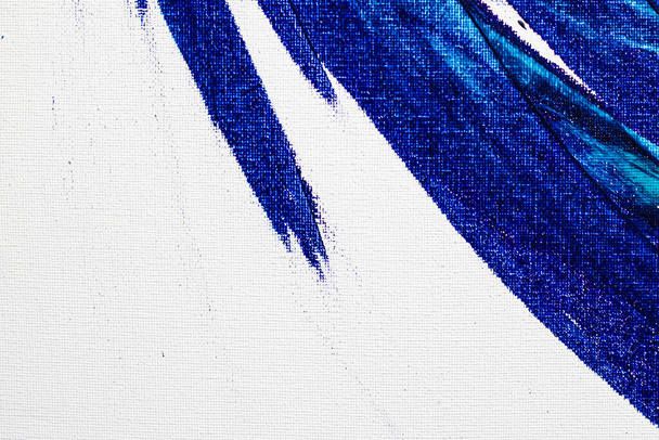 Mistura de azul, turquesa e roxo fundo abstrato, pintura e arte - Foto, Imagem