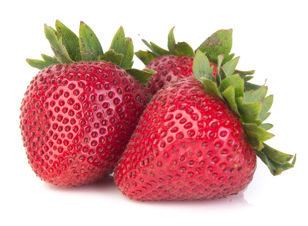 Fresh strawberries on background - Zdjęcie, obraz