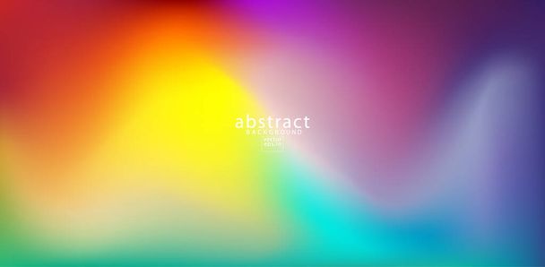 Αφηρημένη θολή κλίση πλέγμα φόντο φωτεινά χρώματα ουράνιο τόξο. Πολύχρωμο ομαλή μαλακό πρότυπο banner. Δημιουργική ζωντανή διανυσματική απεικόνιση - Διάνυσμα, εικόνα