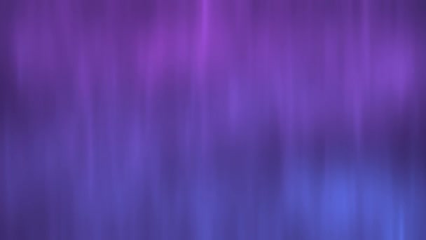 Realistické Aurora Borealis nebo severní světla bezešvé smyčky. Jasně modré a fialové polární záclony na tmavém pozadí. Pásy světla, se svislými pruhy, křivka přes obrazovku - Záběry, video