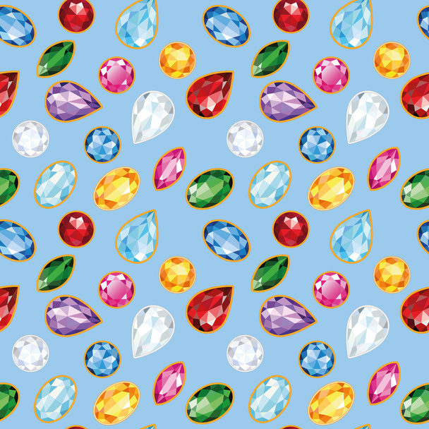 Seamless Texture Jewelry - Vector, Image