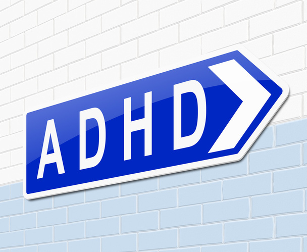 koncepcja ADHD. - Zdjęcie, obraz