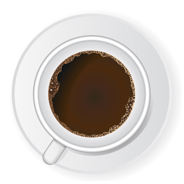 Cup of coffee - Vector, imagen