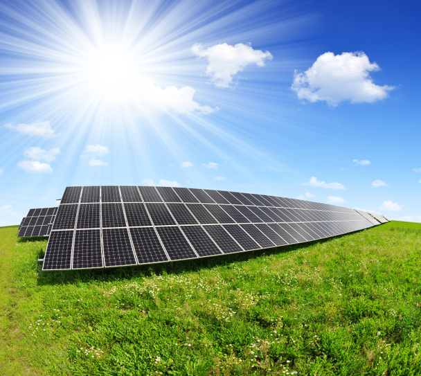 Paneles de energía solar - Foto, Imagen