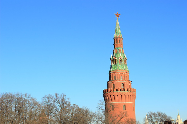 věž na věži Kremlu - Fotografie, Obrázek