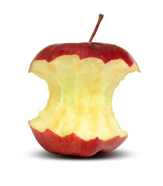 Red apple core - Photo, Image
