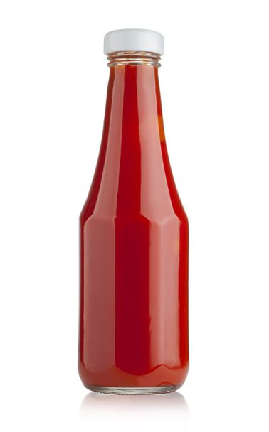Скляна пляшка кетчупу
 - Фото, зображення