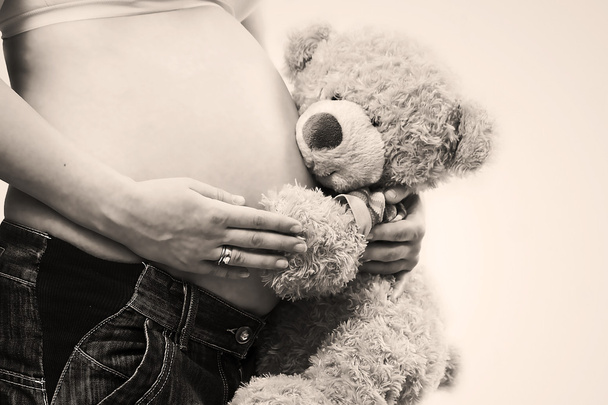 Embarazada vientre - Foto, imagen