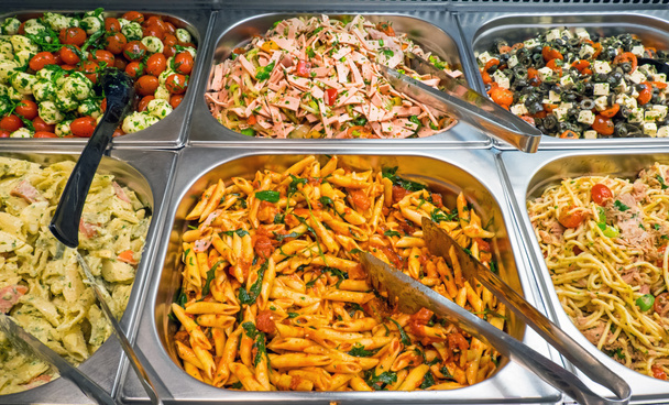 Different salads at a buffet - Photo, Image