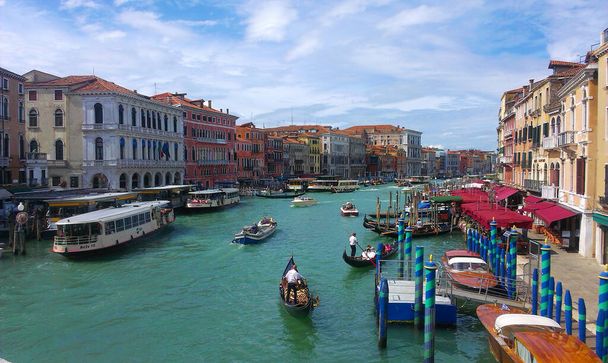 Grand Canal in Venetië. - Foto, afbeelding