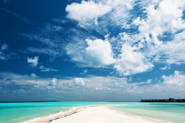 gyönyörű strandon Maldív-szigetek - Fotó, kép