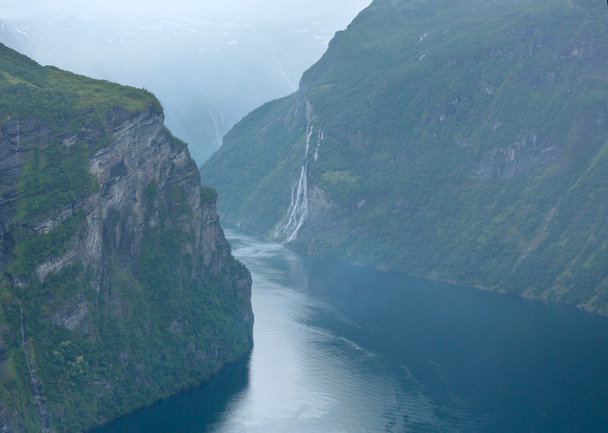 Geiranger Fjord (Norge) - Фото, изображение