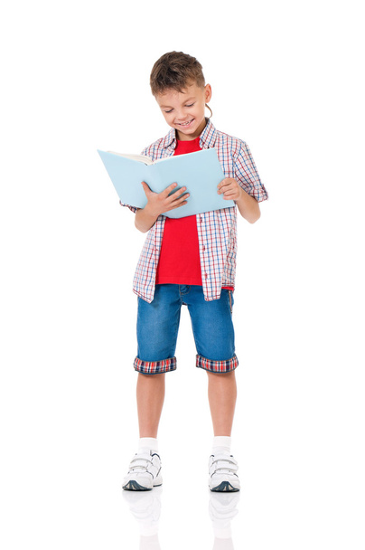 Boy with books - Фото, зображення