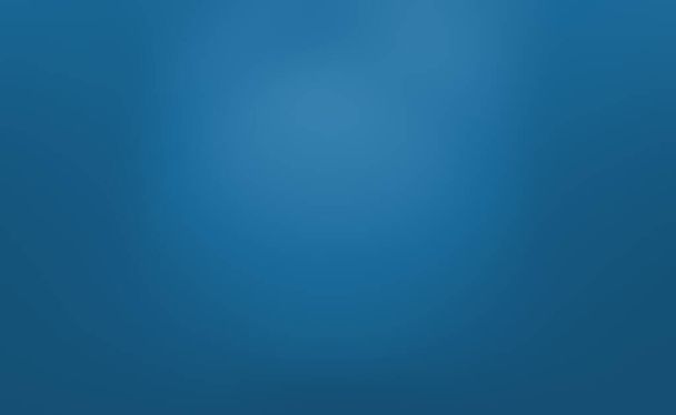 概要高級グラデーション青の背景。ブラックビネットスタジオと滑らかなダークブルー｜バナー. - 写真・画像