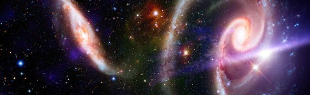 Fond d'espace de haute qualité. explosion supernova. Nébuleuse Étoile Lumineuse. La galaxie lointaine. Image abstraite. Éléments de cette image fournis par la NASA. - Photo, image