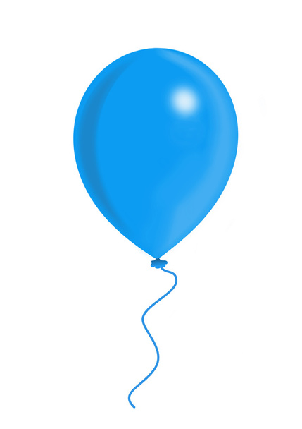 blauer Ballon - Foto, Bild