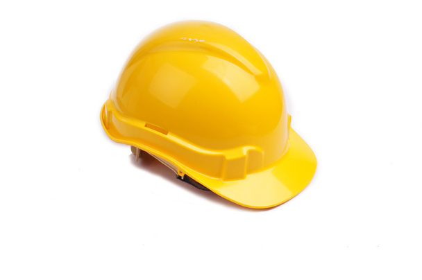 Safety helmet , isolate on white background - Photo, Image