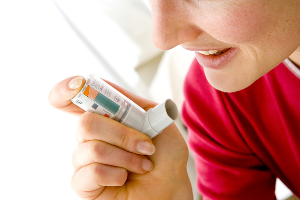 Léčba astmatu, Žena - Fotografie, Obrázek