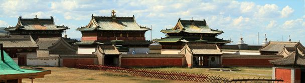 i templet av karakorum Mongoliet - Fotografie, Obrázek