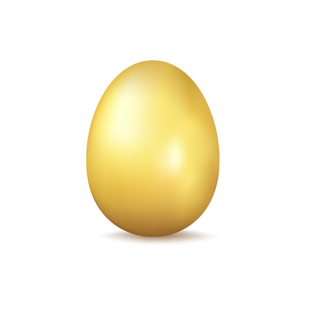 Golden egg - Vector, imagen