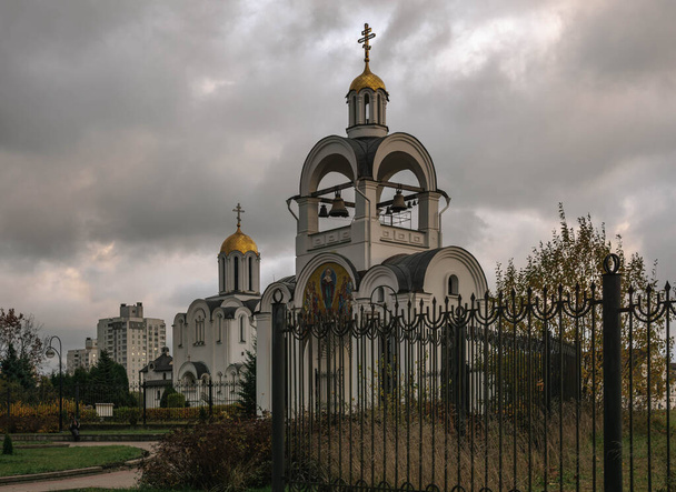 TEMPLE OF THE MOTHER OF GOD ICON "JOY OF ALL SORRY" IN THE CITY OF MINSK - Zdjęcie, obraz